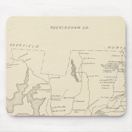 Nottingham, Rockingham Co Mousepad (Vorne)
