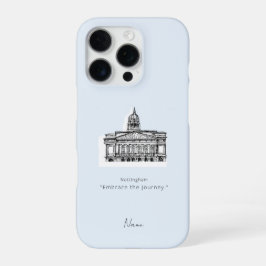 Nottingham Tone Sketch iPhone Case 16 Pro Hülle