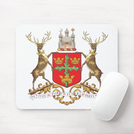 Nottingham-Wappen Mousepad (Mit Mouse)