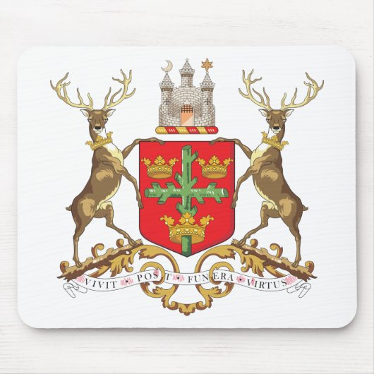 Nottingham-Wappen Mousepad (Vorne)