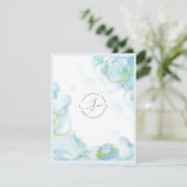 Nottingham Watercolor Business Dankeschön Karte (Stehend Vorderseite)