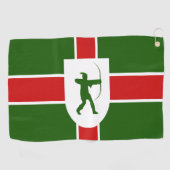 Nottinghamshire-Landkreis Golfhandtuch (Horizontal)