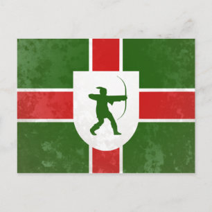 Nottinghamshire Postkarte