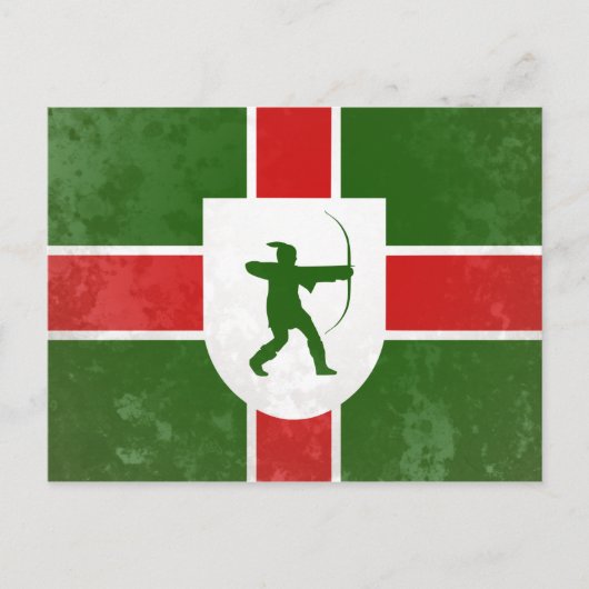 Nottinghamshire Postkarte (Vorderseite)