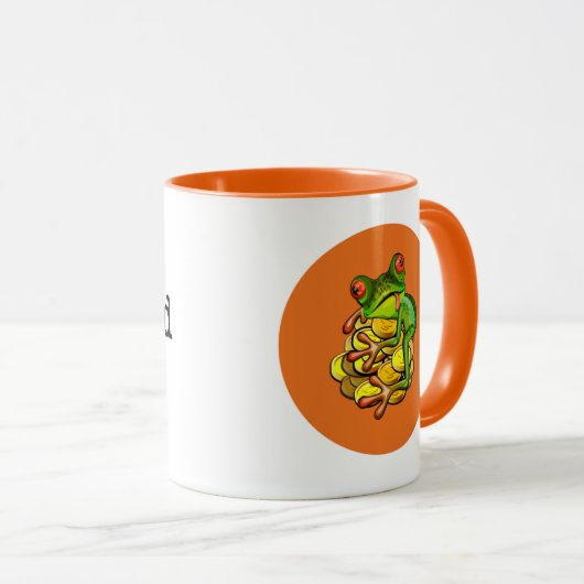 Nottpad Greedy Toad Tasse (VorderseiteRechts)