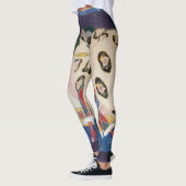 NOTTURNO MIT MASKEN/venezianische Maskerade Leggings (Links)