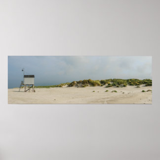 Notunterkunft am Strandposter Poster