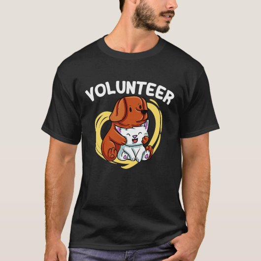 Notunterkünfte für Tiere Notar Helfer T-Shirt (Vorderseite)