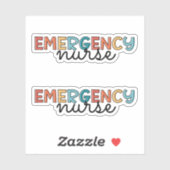 Notunterkünfte Krankenversicherung ER Krankenversi Aufkleber (Blatt)