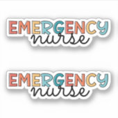 Notunterkünfte Krankenversicherung ER Krankenversi Aufkleber (Vorderseite)