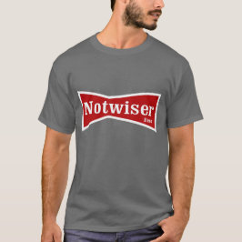 Notweiser Bier-trinkendes Hemd T-Shirt