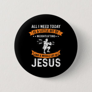 Notwendigkeit der Gewichtsbelebung und Jesus Chris Button