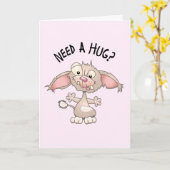 Notwendigkeit einer Umarmung Karte (Gelbe Blume)