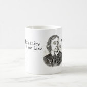 Notwendigkeit Hath kein Gesetz Kaffeetasse (Mittel)