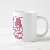 Notwendigkeit - Jumbo-Tasse als Geschenk (Rechts)
