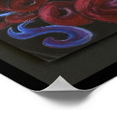 Notwendigkeit nicht allein leiden - Handschrift fü Poster (Ecke)