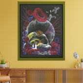 Notwendigkeit nicht allein leiden - Leinwand der S (Insitu (Wohnzimmer))