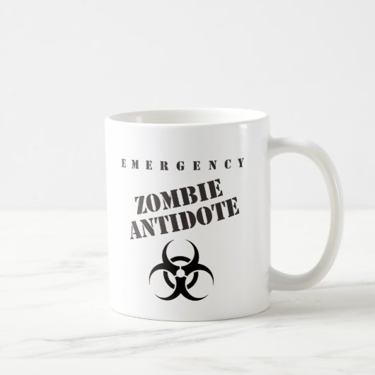 Notzombie-Antidot Kaffeetasse (Rechts)