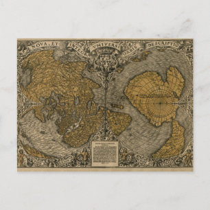 Noua, et Integra Uniuersi Orbis Descriptio Postkarte