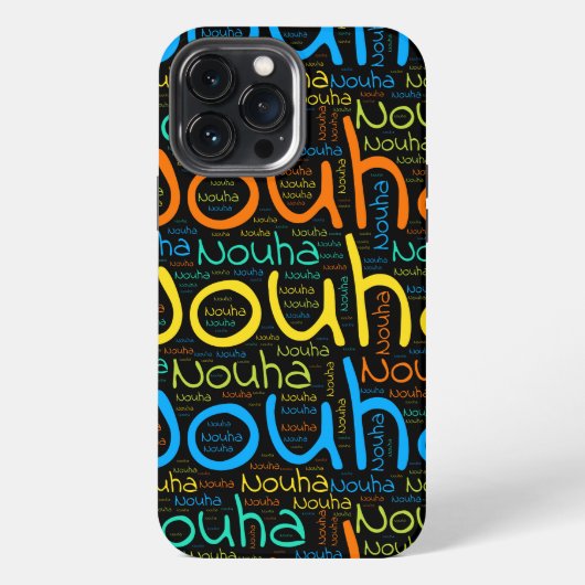 Nouha iPhone Hülle (Rückseite)