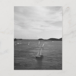 Noumea sunset postkarte