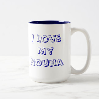 Nouna griechische Patin-Kaffee-Tasse Zweifarbige Tasse
