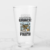 Nourished by Grace, Sustained by Faith Design Glas (Vorderseite)