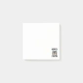 Nourished by Grace, Sustained by Faith Design Post-it Klebezettel (Vorderseite)