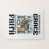 Nourished by Grace, Sustained by Faith Design Puzzle (Horizontal)