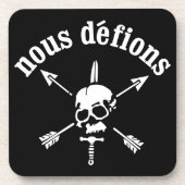 Nous Defions Korken-Untersetzer Untersetzer (Vorderseite)