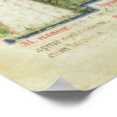 Nouv Acq Lat Celery von 'Tacuinum Sanitatis' Poster (Ecke)