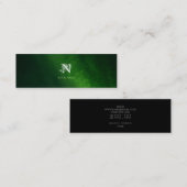 Nouveau 2 Small Mini Visitenkarte (Vorne/Hinten)