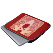 Nouveau Ballet Laptopschutzhülle (Vorne Knopf)