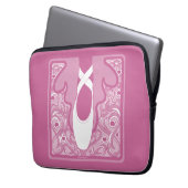 Nouveau Ballet Laptopschutzhülle (Vorderseite Links)
