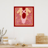 Nouveau Ballet Poster (Küche)