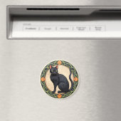 Nouveau Black Cat Magnet (In Situ (Geschirrspüler))