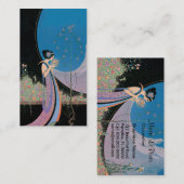 Nouveau Chic - Visitenkarten Visitenkarte (Vorne/Hinten)