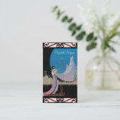 Nouveau Chic ~ Visitenkarten Visitenkarte (Stehend Vorderseite)