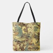Nouveau die Kunst des Kranes Pfau-Garten Tasche (Rückseite)