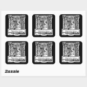 Nouveau Ex-Libris Bookplate Stickers (Blatt)