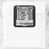 Nouveau Ex-Libris Bookplate Stickers (Tasche)
