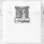 Nouveau Ex-Libris Bookplate Stickers (Tasche)