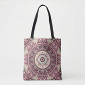 Nouveau Floral Mandala Tasche (Vorderseite)