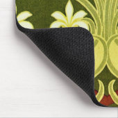 Nouveau im Frühjahr Grün Mousepad (Ecke)