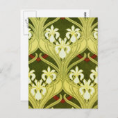 Nouveau in Spring Green Postkarte (Vorne/Hinten)