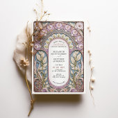 Nouveau Lavender Wedding Einladung