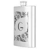 Nouveau Monogramm Flachmann (Links)