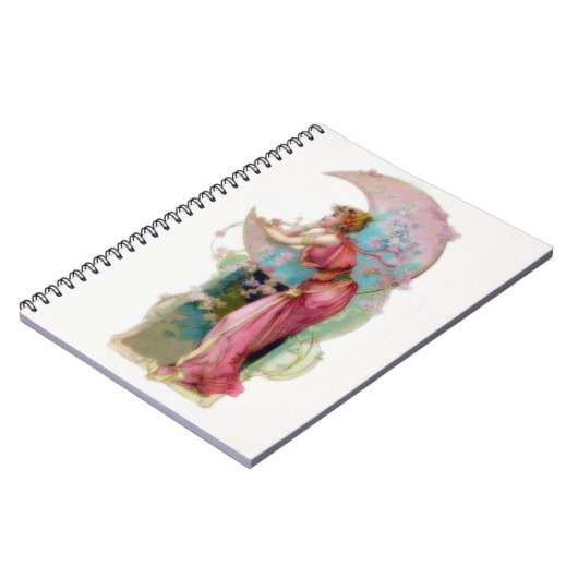 Nouveau Moon Notizblock (Linke Seite)