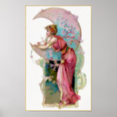 Nouveau Moon Poster (Vorne)