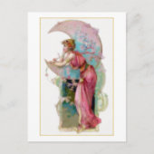 Nouveau Moon Postkarte (Vorderseite)